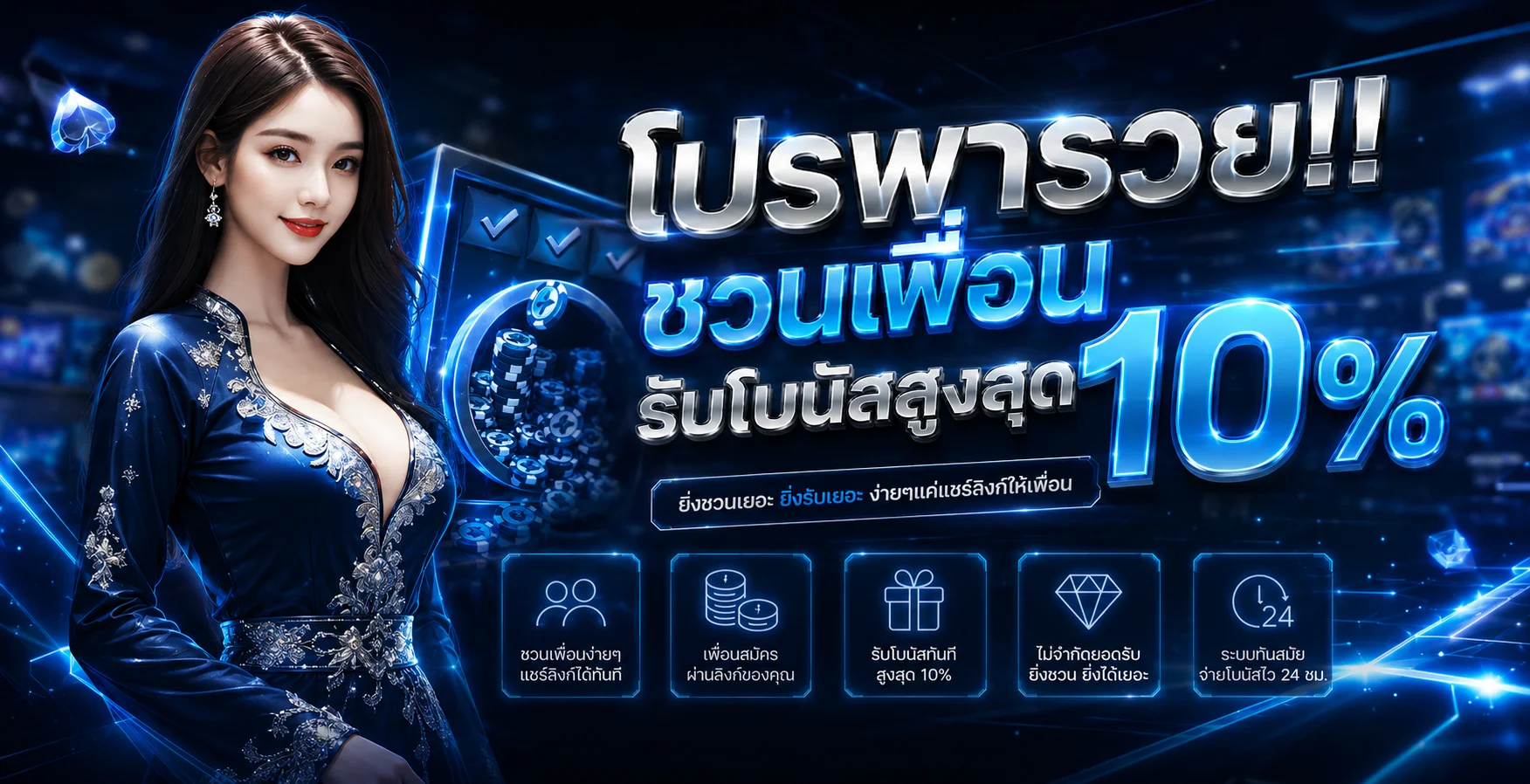 สมัครสมาชิก OK-Vip รับเครดิตฟรี โปรโมชั่นสมาชิกใหม่